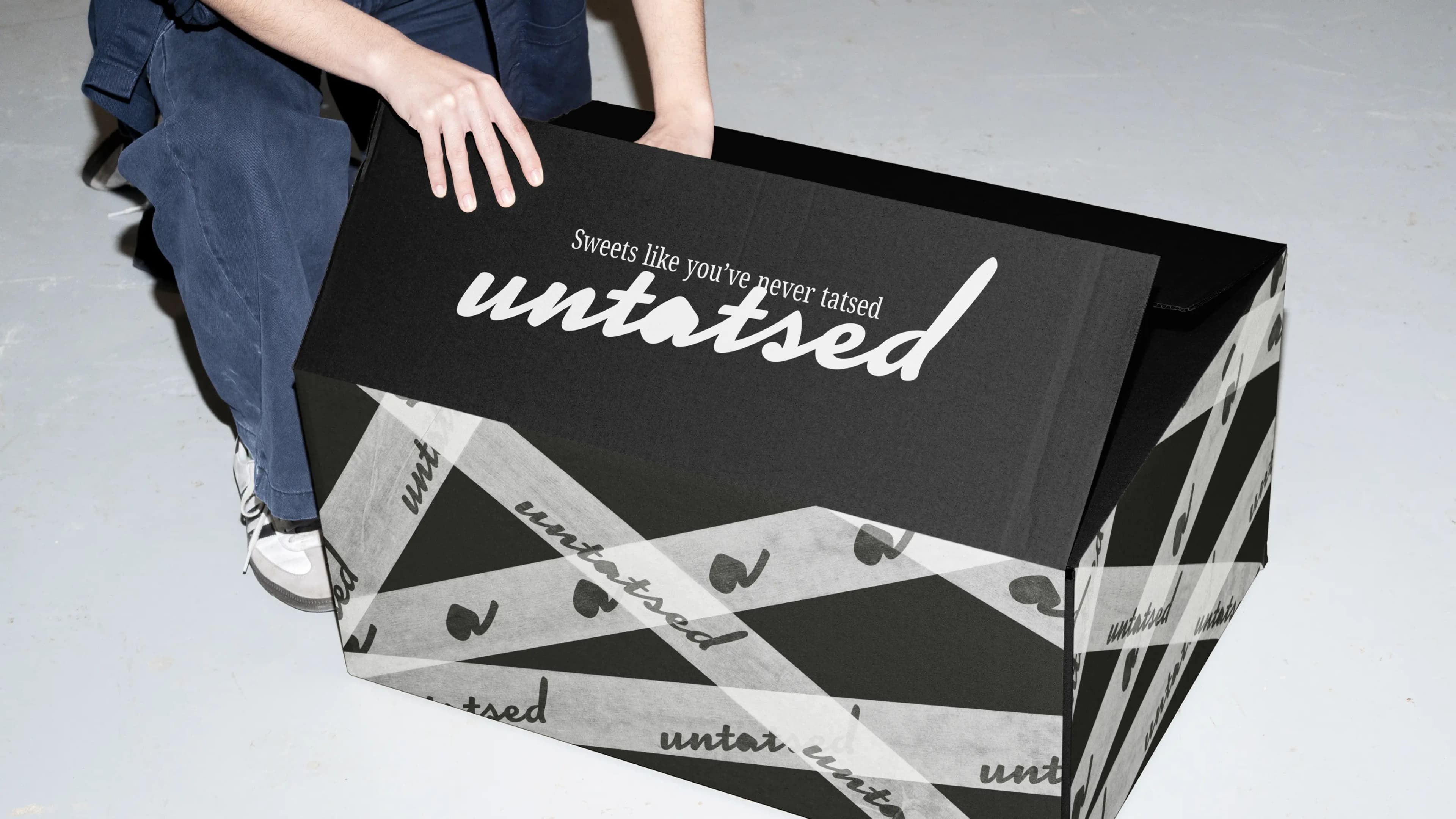 untatsed packaging design